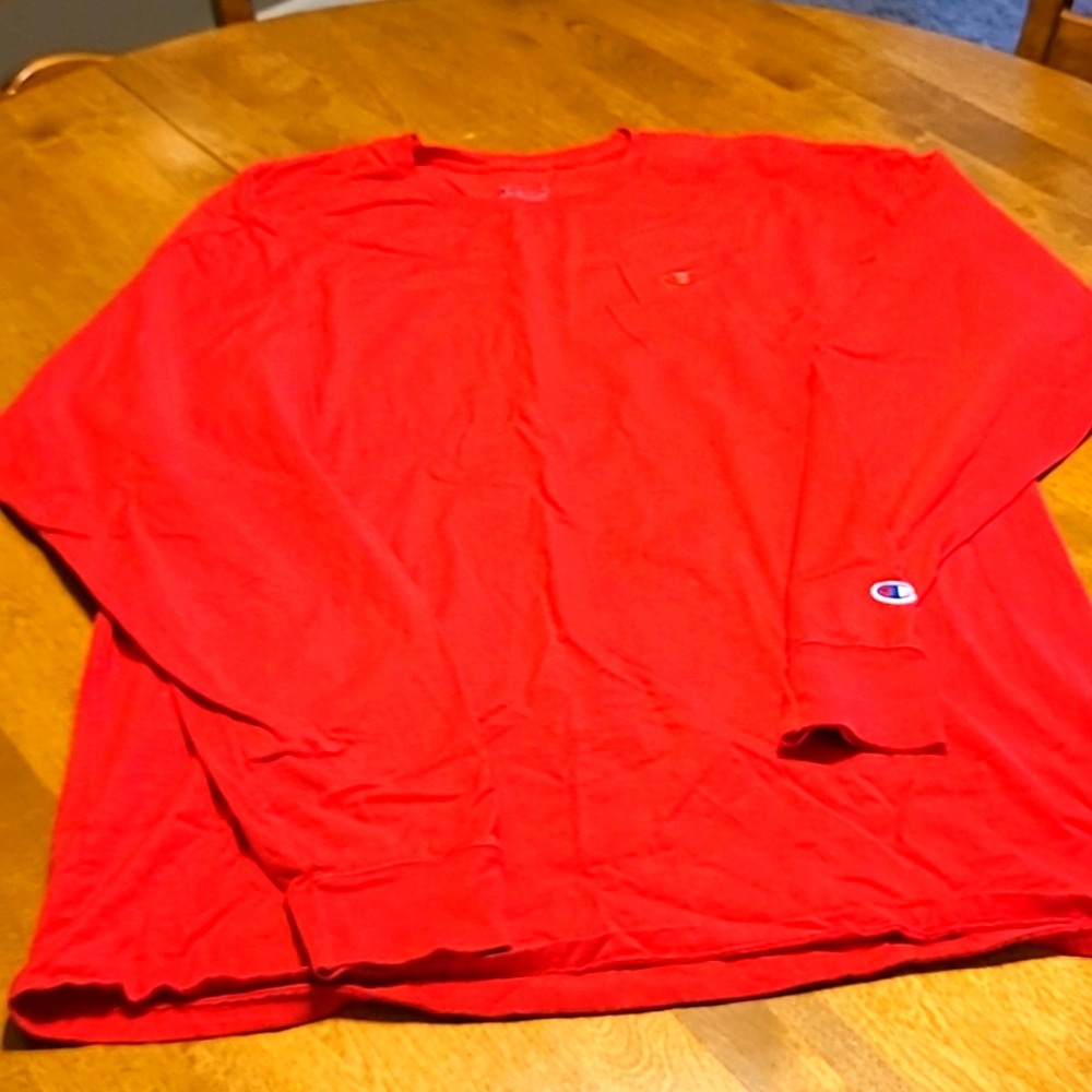 Mens Champion long sleeve shirt 2XL